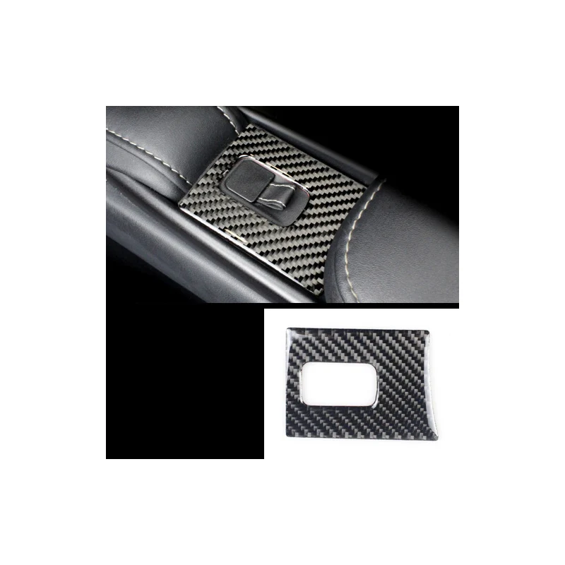 

lsrtw2017 carbon fiber car armrest front sticker for lexus nx200 nx300h 2015 2016 2017 2018 2019