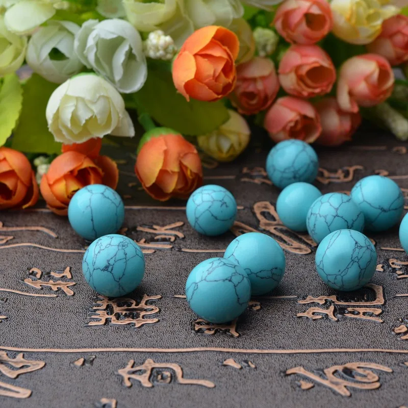 Модные непористые бусины 16 мм из натурального камня для поделок оптовая продажа