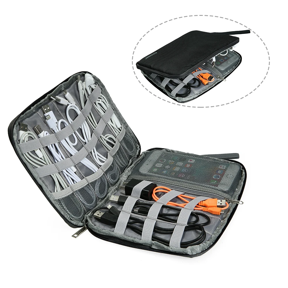 Водонепроницаемый нейлоновый usb-держатель для кабеля сумка чехол сумочка