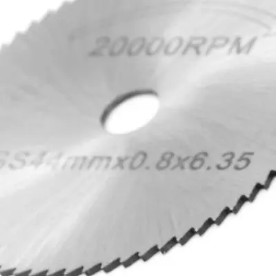 

44MM HSS Cutting Disc + Rod For Grinder Cutoff Circular Saw Rotary Blades Tool