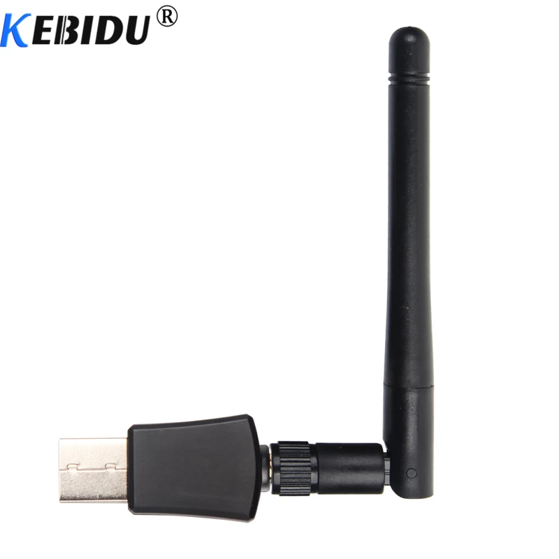 Беспроводной USB Wi Fi адаптер kebidu 600 Мбит/с 2 4 ГГц 5 двухдиапазонный с антенной для ПК