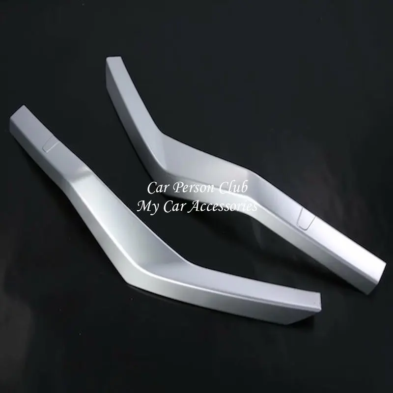 Наружная Передняя и задняя защитная полоса на бампер крышка решетки радиатора