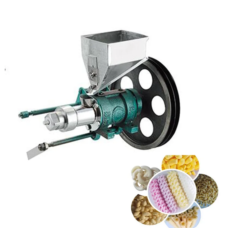 

Corn food extrusion machine with 7 molds maize puffed food machine,corn puff snack extruder