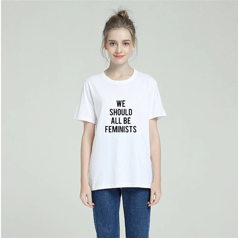 Be Feminists женская футболка хлопок 2019 сексуальная новая Harajuku эстетическая цитата