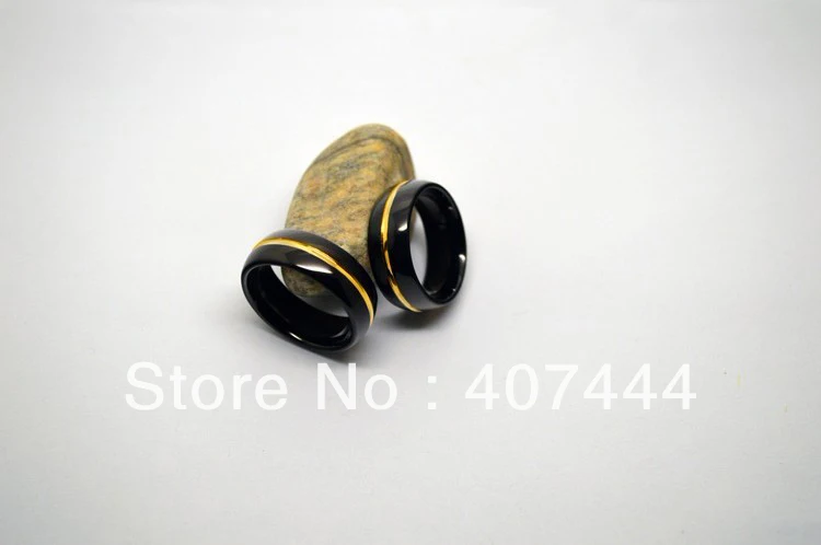 Скидка низкая цена бесплатная доставка США хит продаж 8 мм мужское черное и новое