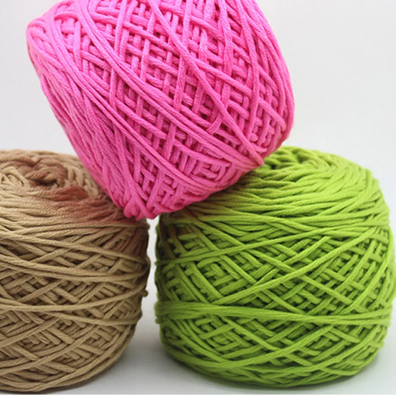 1 шт. = 200 г молочный хлопок толстая пряжа для вязальная шарфа ручного вязания с