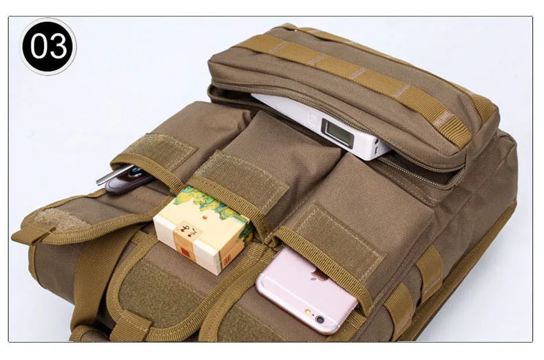 Мужская Сумка Molle камуфляжная парусиновая сумка через плечо многофункциональная сумка военный большой портфель дорожная деловая сумка XA73ZC