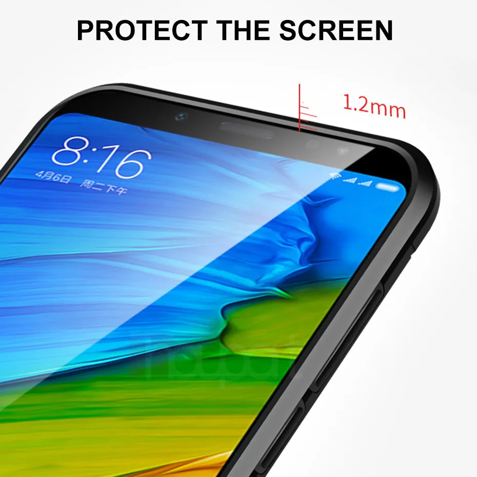 Shockproof Case For Xiaomi Redmi Note 5 6 Pro 7S 4X Cases Hybrid Armor Back Cover 4A 5A 6A 7A Note4 | Мобильные телефоны и