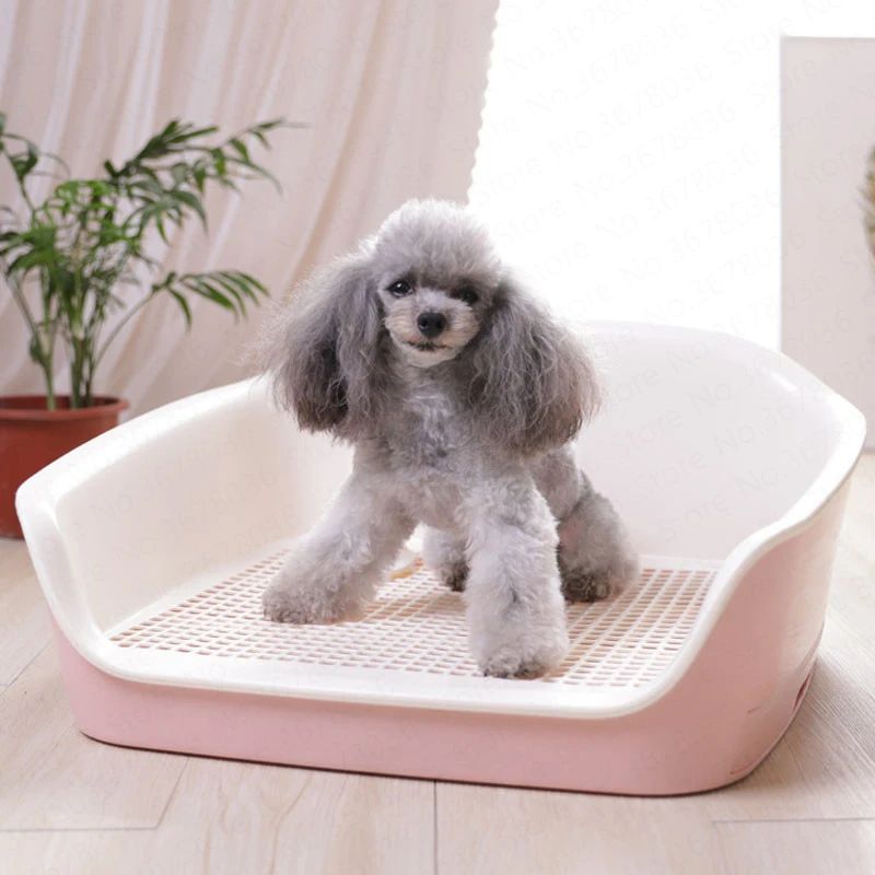 

With Drawer Type Dog Toilet Medium Dog Urinal Automatic Flush Dog Potty Large Large Stool Artifact