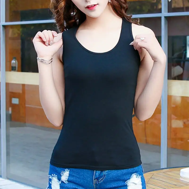 Лидер продаж 2018 летние пикантные однотонные бретели жилет с перекрестными