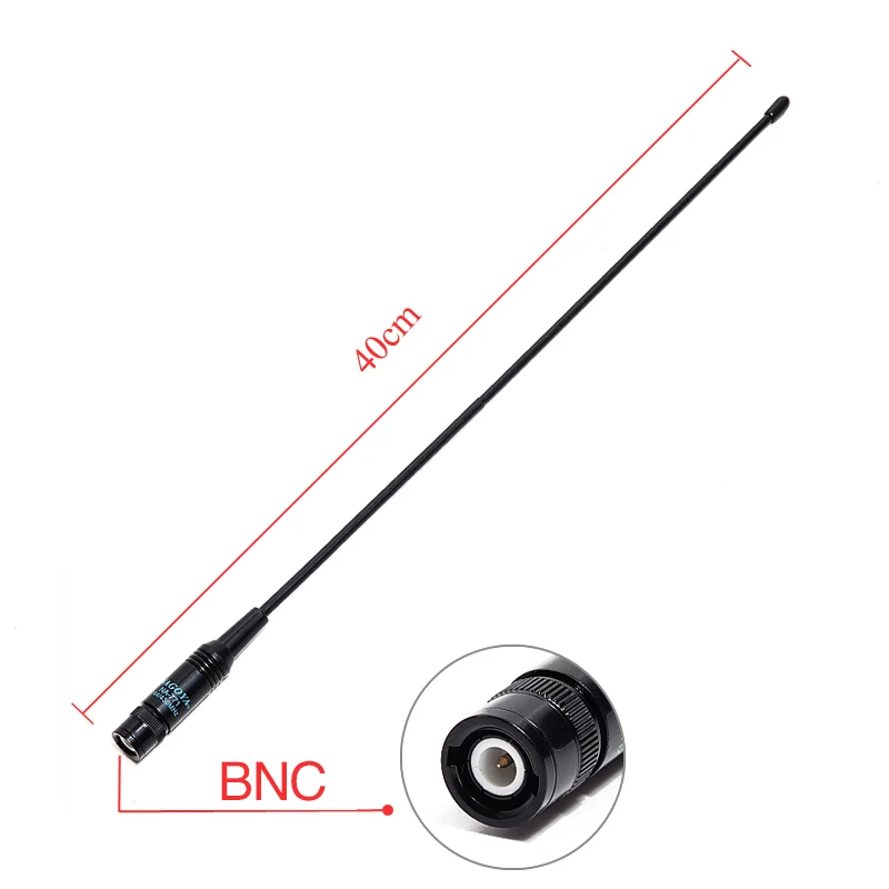 Двухдиапазонная VHF/UHF 144 МГц антенна Nagoya NA 771 BNC 430 для Baofeng TYT Wonxun Walkie Talkie Ham
