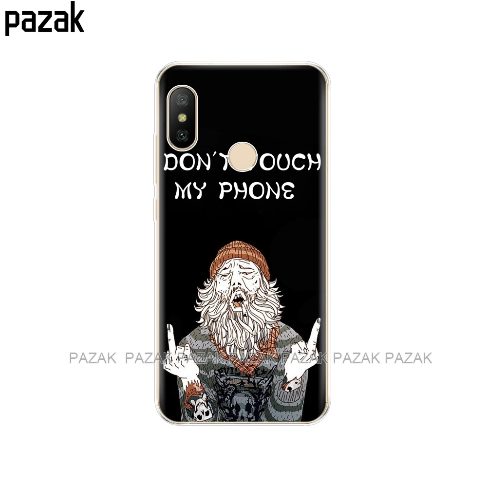 Силиконовый чехол для Xiaomi mi A2 LITE, чехол s, полная защита, мягкая задняя крышка из ТПУ для Xio mi A2 LITE, бампер, чехол, Новинка - Цвет: 34262