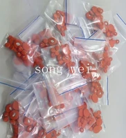 10set170pcs clarinet pads bb soprano orange leather pads