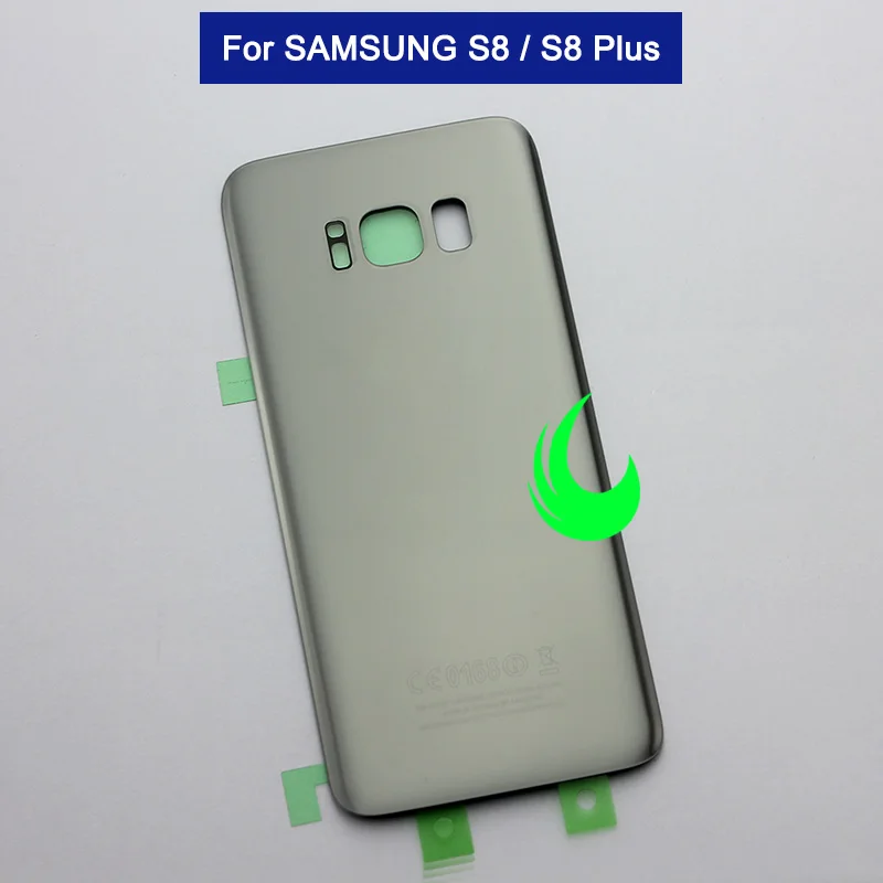Оригинальный сзади Стекло для Samsung Galaxy S8 g950 G950F + плюс G955 G955F S8plus Батарея Крышка