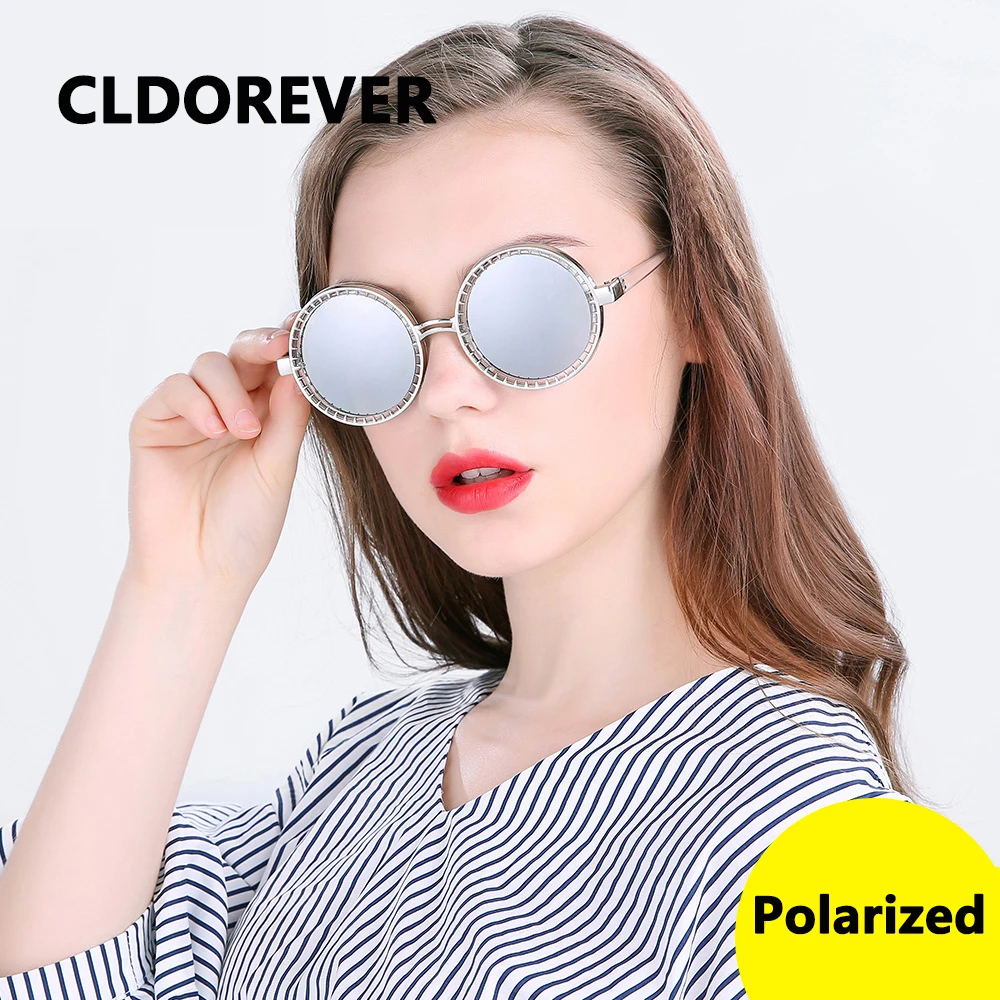 Мода 2018 поляризованных солнцезащитных очков Для женщин мужчин Винтаж стимпанк