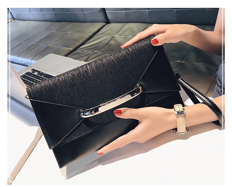 Yonder envelope clutch bag women leather birthday party evening clutch bags for women ladies shoulder clutch bag purse female
