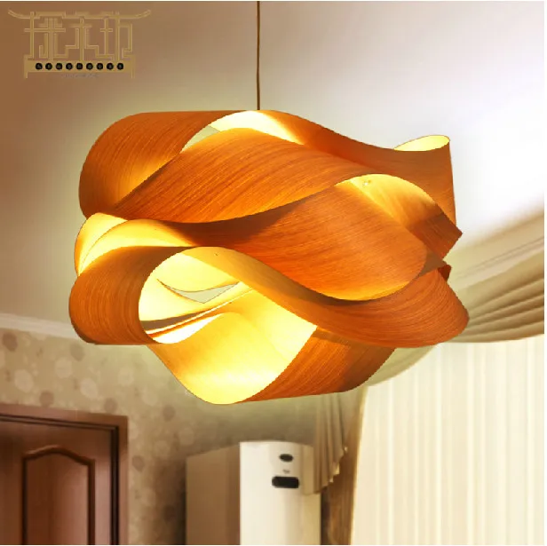 

Modern Wooden Pendant Lamp By Spanish Designer Bedroom Pendant light Fixture White Suspension Wood Abajur E27 Lamparas Colgantes