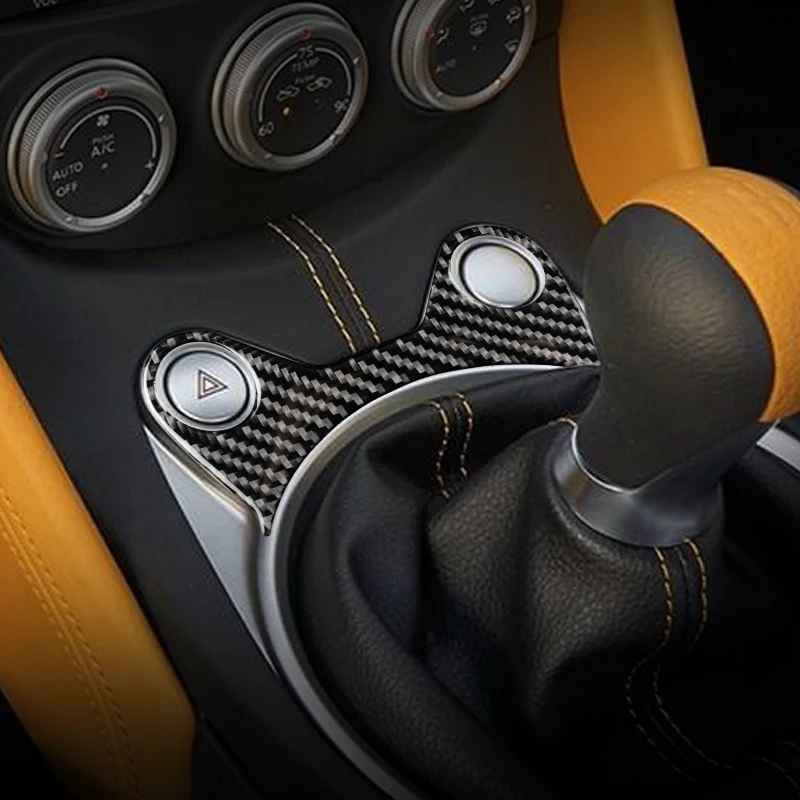 Для nissan 370z z34 декоративная рамка из углеродного волокна для стайлинга автомобиля