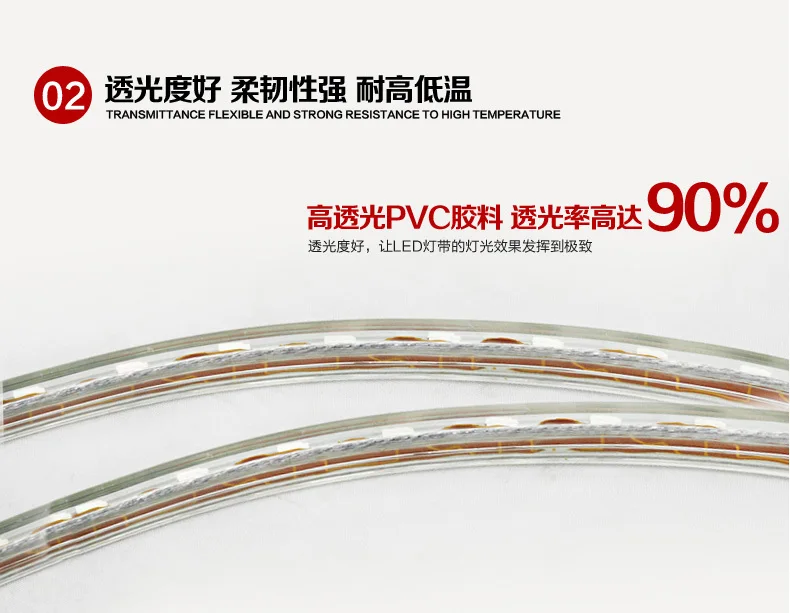 Ультраяркие светодиодные лампы высокого напряжения 5 метров 3014 в 110 В | Лампы и