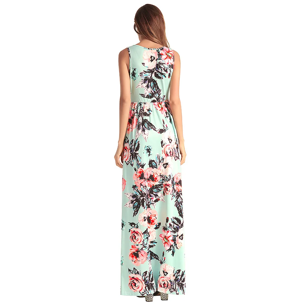 Специально для лета Новая Европа и США международная торговля женские платья с