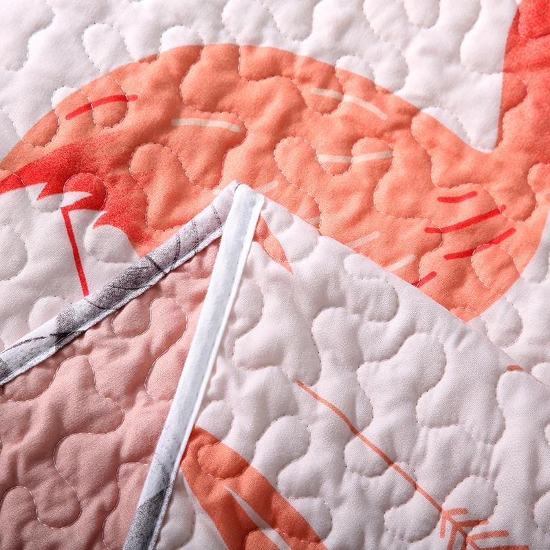 Стеганое покрывало с милым мультяшным принтом летнее одеяло домашний текстиль #