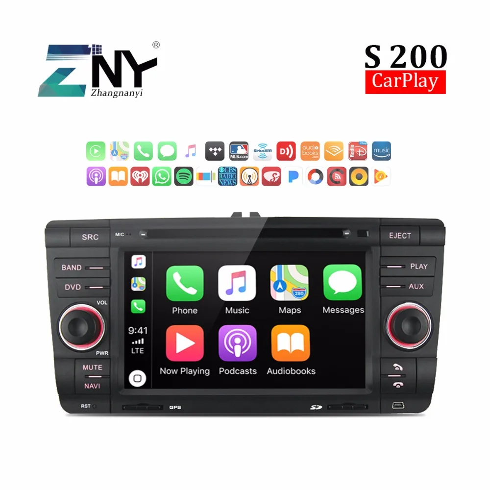 7 &quotAndroid 8 0 автомобильный DVD для Skoda Octavia A5 Yeti Fabia Авто ПК Радио RDS FM Аудио Видео gps