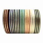 10 ярдовлот полосы из золотистой фольги печати на голову эластичная повязка для головы с 58 чужой штаны с эластичным поясом-резинкой для Сделай Сам DIY бигуди для волос поставки женские аксессуары для волос