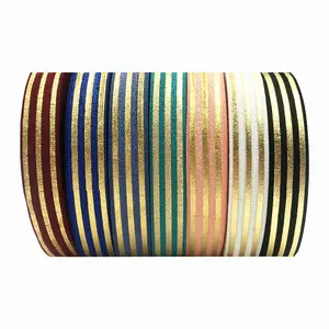 10 ярдовлот полосы из золотистой фольги печати на голову эластичная повязка для головы с 58 чужой штаны с эластичным поясом-резинкой для Сделай Сам DIY бигуди для волос поставки женские аксессуары для волос