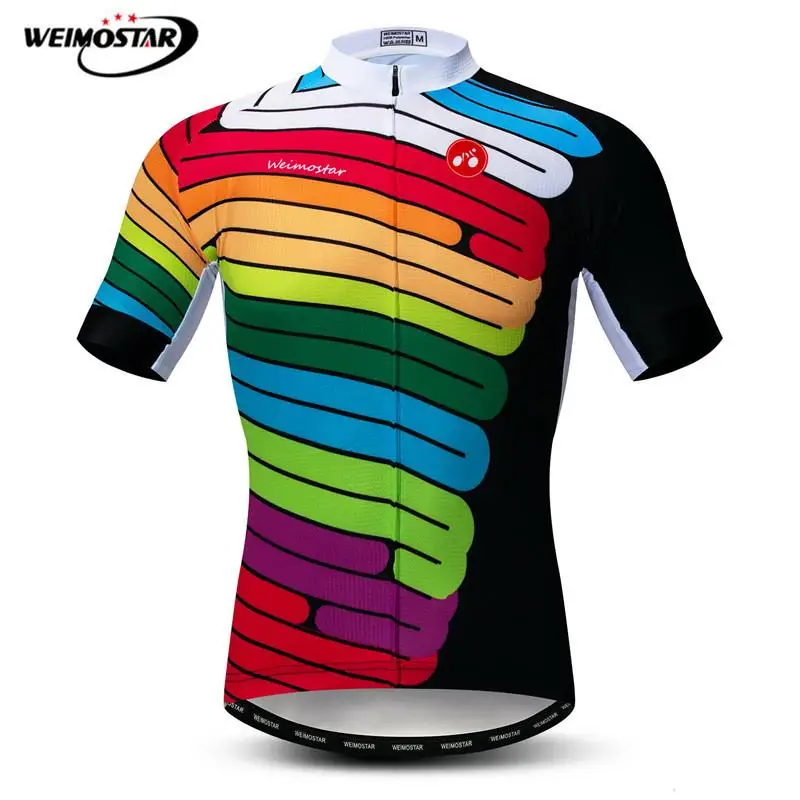 Weimostar Pro Team Cycling Jersey Men Quick Dry Bicycle Clothing Maillot Ciclismo Summer Sport MTB Bike Shirt | Спорт и развлечения