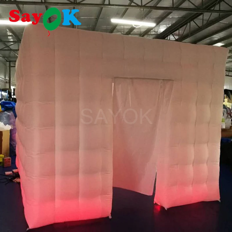 Портативная Большая Надувная фотокамера 3x3x2 4 корпус для палатки реквизит