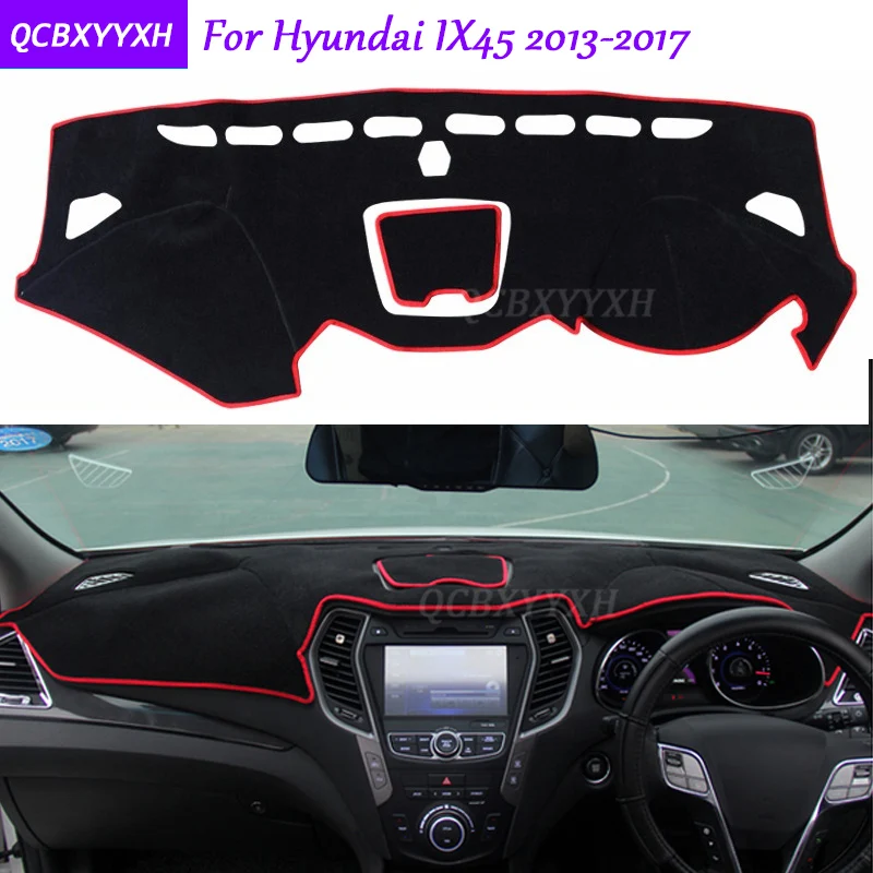 Для Hyundai IX45 2013 2017 коврик для приборной панели защитный интерьер Photophobism теневая
