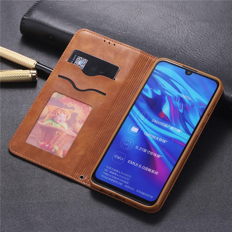 Чехол для huawei Honor 10i 6,21 ''из искусственной кожи с откидной крышкой, чехол для телефона, чехол для huawei Honor 10i, мягкий силиконовый чехол