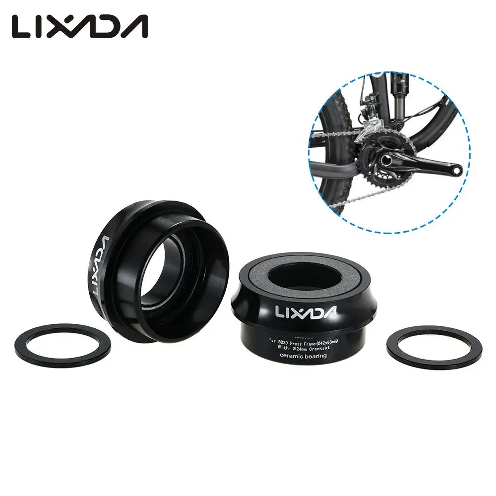 Lixada горный велосипед нижняя деталь чаша для велосипеда ось детали 66 мм/72 мм BB
