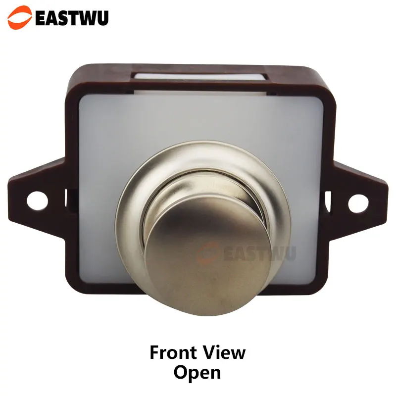 20pcs 1lot Caravan RV Motorhome Camper Boat Furniture Drawer Cabinet Cupboard Push Knob Button Latch Lock Cut out 26mm P05-BN |