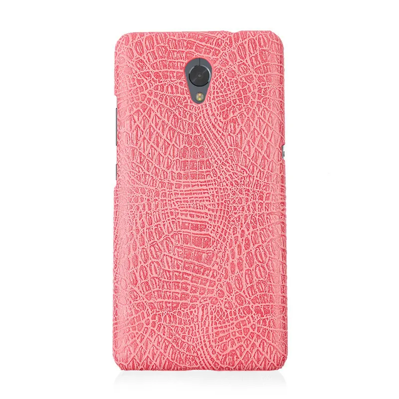 Pink Чехол для lenovo P2, роскошный чехол из искусственной кожи с крокодиловым узором для lenovo VIBE P2 P2c72 P2A42, 5,5 дюймов, Модный чехол для телефона, задняя крышка - Цвет: Pink