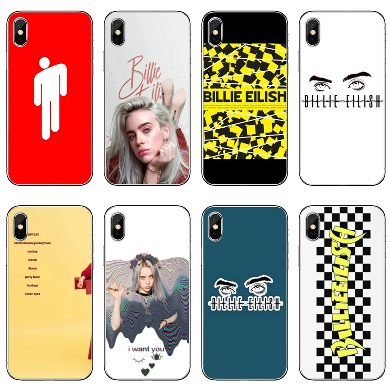 Billie eilish логотип для samsung Galaxy J8 J6 J5 J4 J3 J2 Plus Prime pro чехол мягкий чехол для телефона чехол s