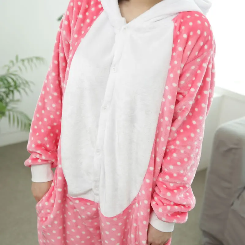 2017 милый точка рисунок Hello Kitty кот пижамы для Для женщин мультфильм зима осень