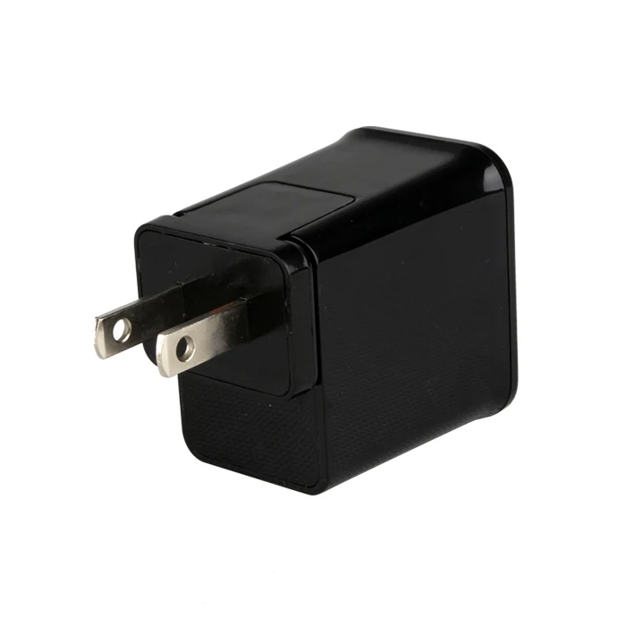 Зарядное устройство с одним USB портом и вилкой Стандарта США/ЕС кабелем для