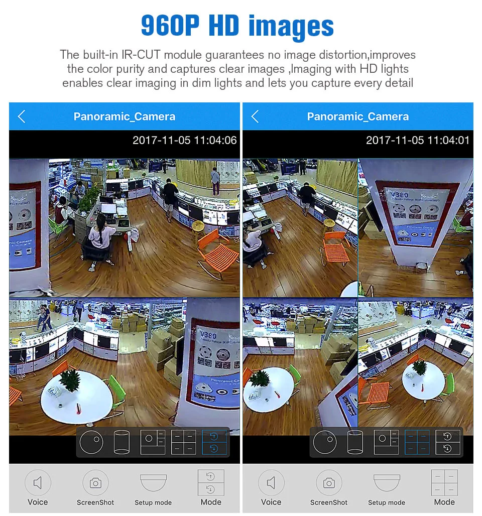 960P 360 градусов Беспроводная ip-камера лампа светильник рыбий глаз умный дом CCTV 3D VR камера 1.3MP Домашняя безопасность ip-камера sd карта Wi-Fi