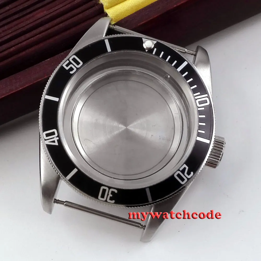 

41mm sapphire glass salf winding Watch Case fit ETA 2824 2836 MOVEMENT 38B