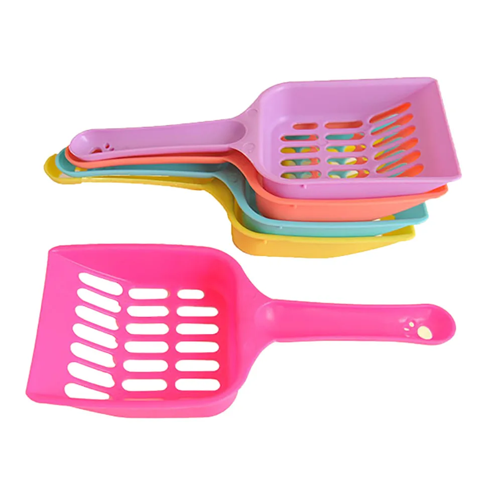 Полезный Лопата для кошачьего туалета инструмент очистки питомцев пластиковый