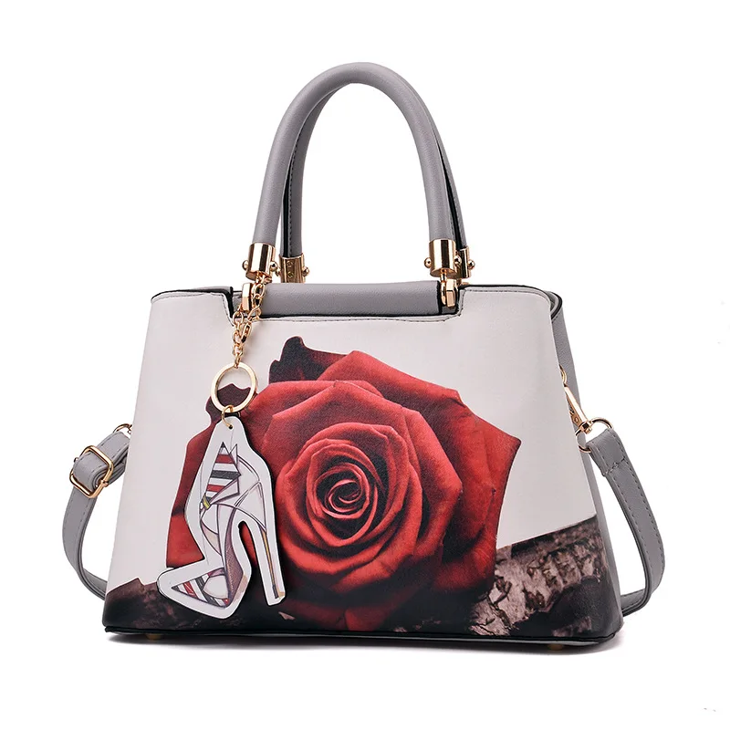 Розы Для женщин Вечерние сумки дизайнер сцепления Цветочный принт Сумки