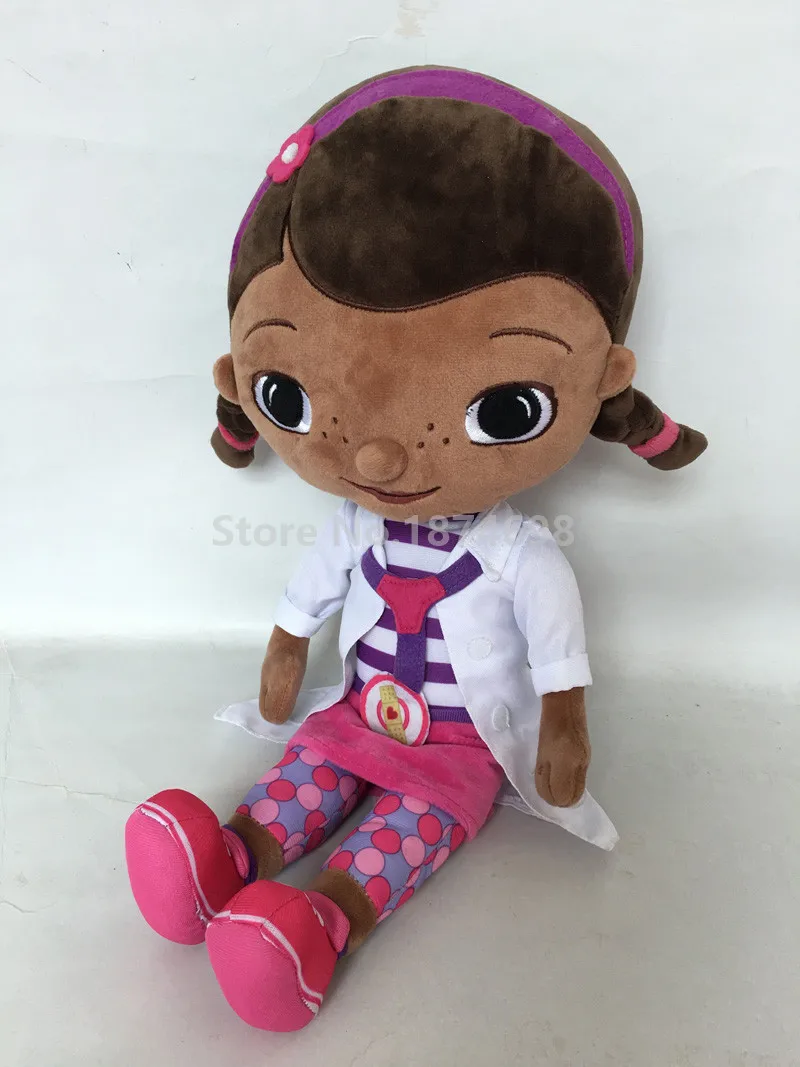 Doc McStuffins игрушки в форме подушки большой Doc Doctors плюшевая кукла для девочек игрушка 50 см милые мягкие куклы для детей детские подарки