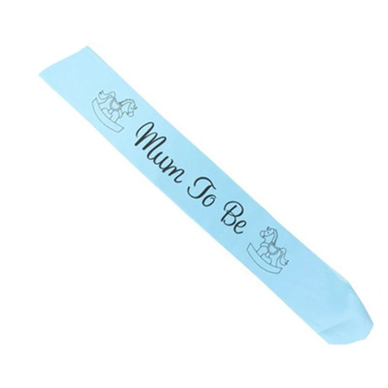 Mum To Be Sash Baby Shower Decoration Newborn Party Boys Or Girls Pregnant Mom Favor Gifts ASD092 | Дом и сад
