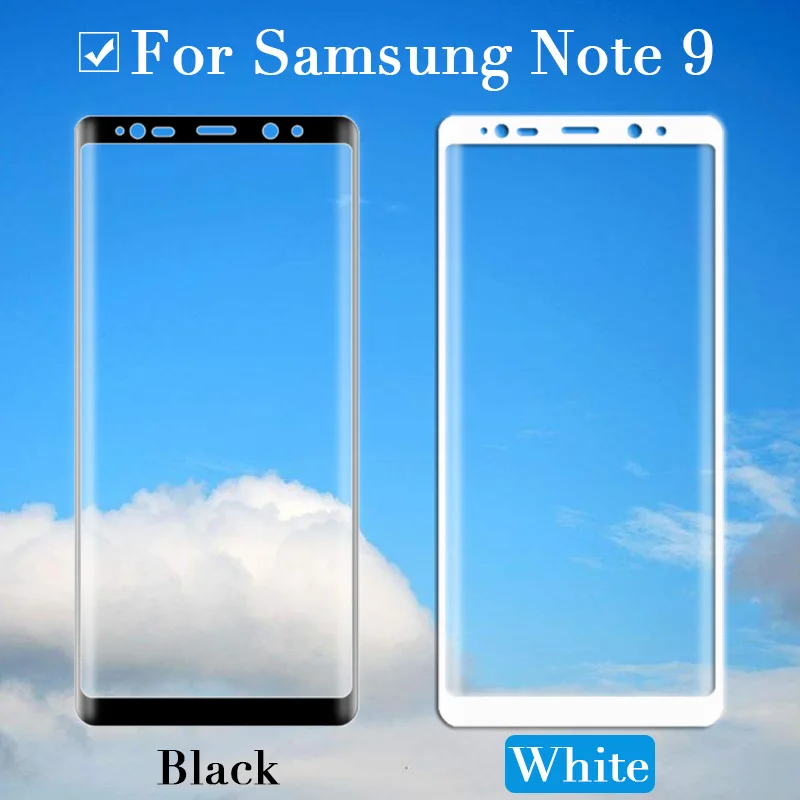 3D полное покрытие Защитное стекло для samsung note 9 на galaxy note9 9note защита экрана
