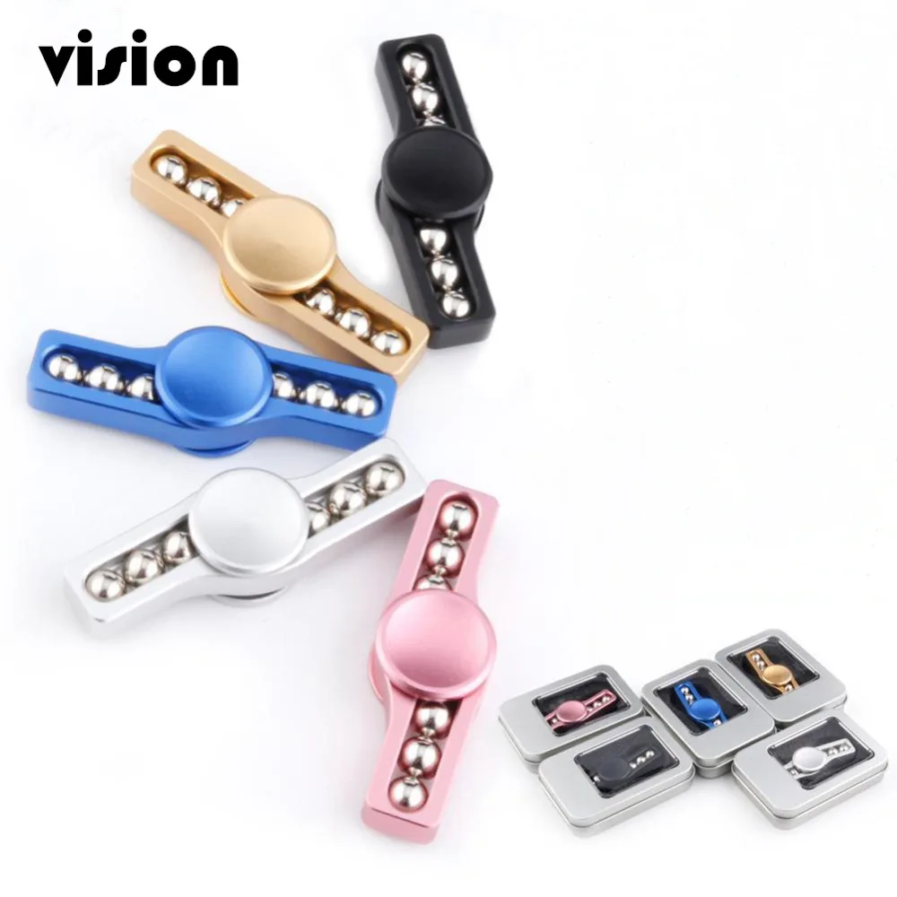 EDC ручной Спиннер металлический фиджет Анти Стресс беспокойство для аутизма и