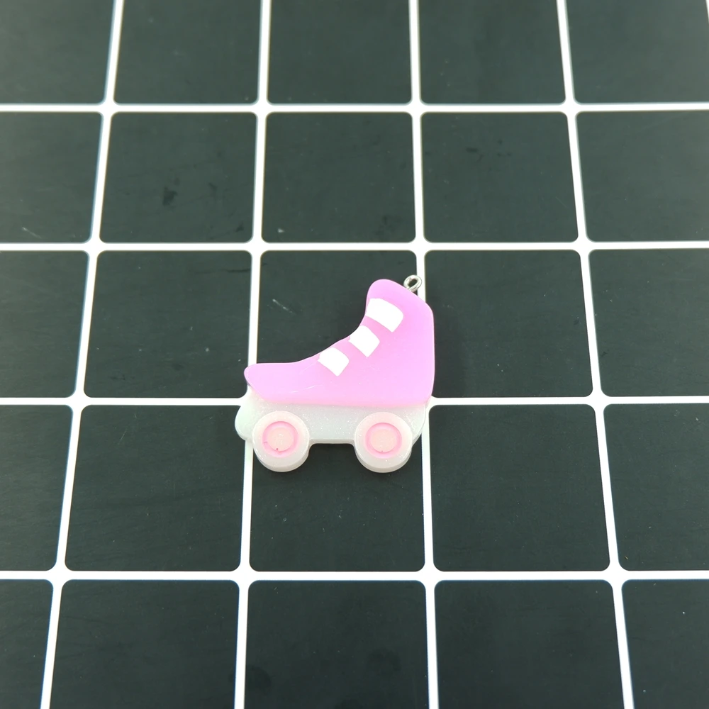 Красочные Подвески для скейта украшения сделай сам браслеты ожерелье серьги