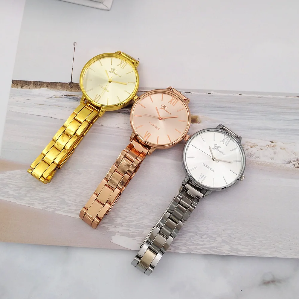 2019 Gold Sliver Mesh Stainless Steel Watches Women Brand Luxury Female Casual Clock Ladies Wrist Watch 811 | Наручные часы