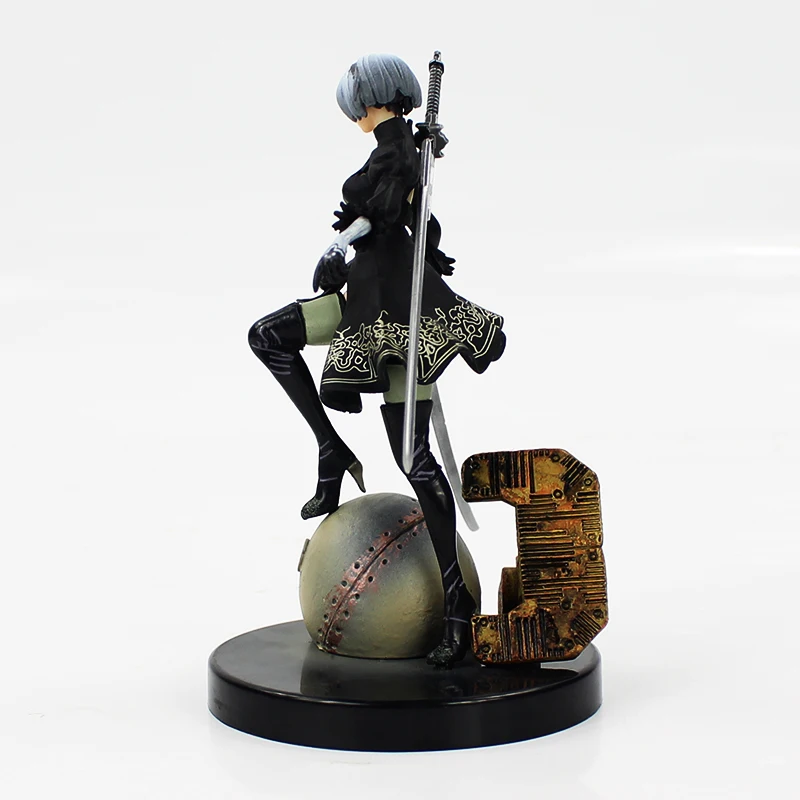 Фигурка героя мультфильма NieR Automata 2B YoRHa No.2 тип B 14 см|Игровые фигурки и