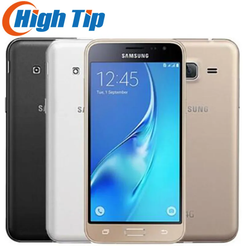 J320 разблокированный Samsung Galaxy J3 (2016) 8 Гб LTE android Мобильные телефоны Оригинальный gsm 4G